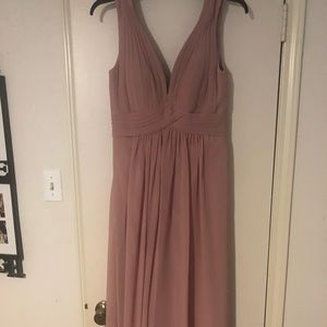 Azazie Maren Dress in Dusty Rose
